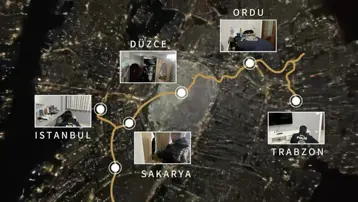 13 ilde eş zamanlı baskın. Çok sayıda tutuklama var