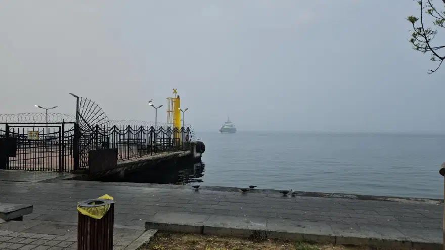 İstanbul'u sis bastı. Boğaz trafiği durdu 2