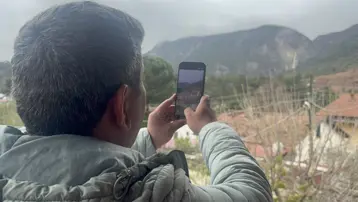 Yağışlar rekor kırdı, kuruyan şelale canlandı