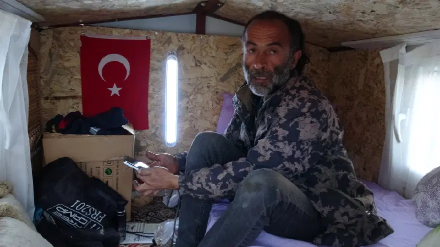 Çapa motorundan karavan yaptı. Tek derdi banyo 5