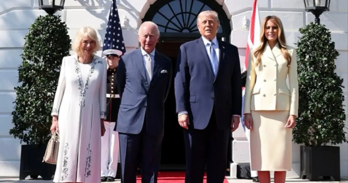 İngiltere Kralı Charles ve eşi Kraliçe Camilla ABD’de