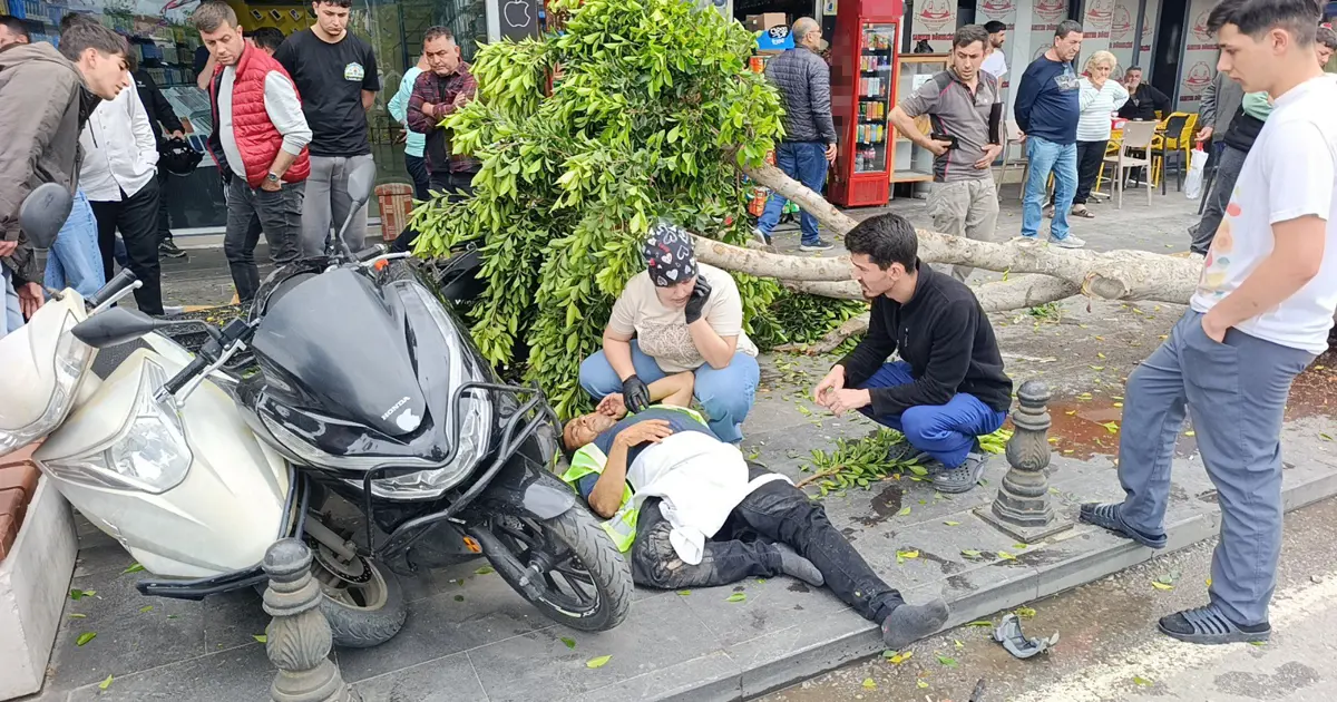 Kırmızı ışık ihlali yapan otomobil ortalığı savaş alanına çevirdi