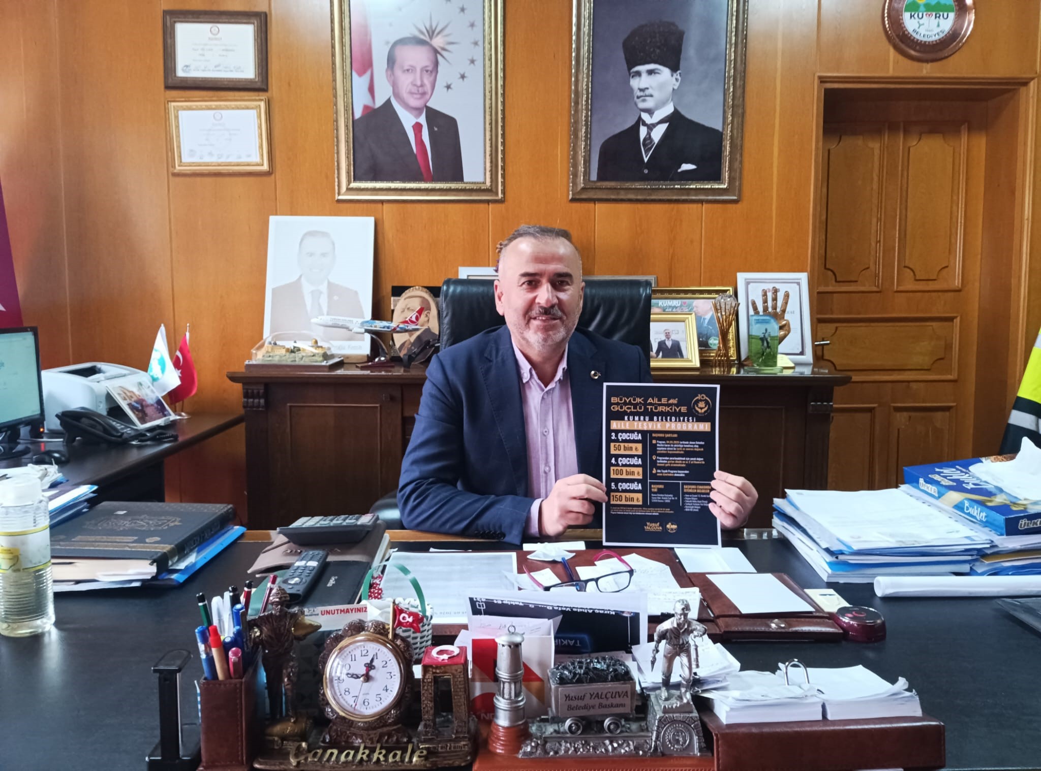 Belediye meclisinde kabul edildi. 10 çocuk yapana sıfır araç hediye 