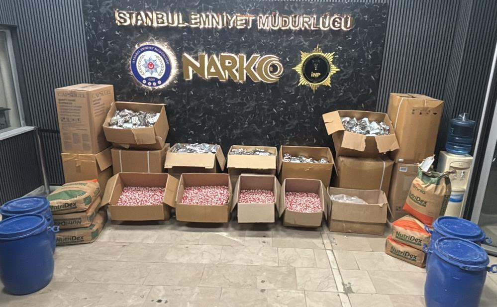 İstanbul'da 200 milyon liralık uyuşturucu operasyonu