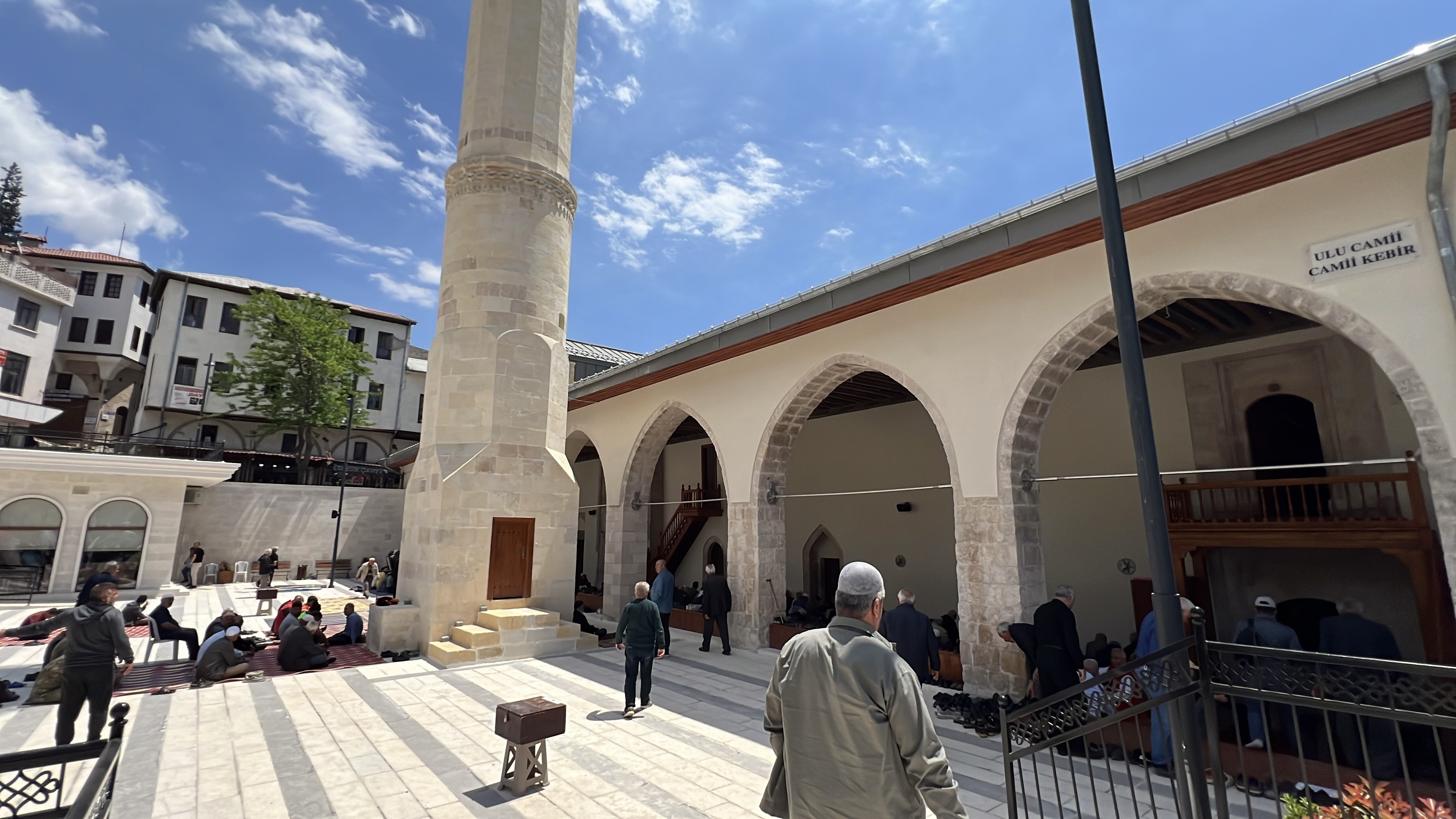 583 yıllık cami yeniden ibadete açıldı