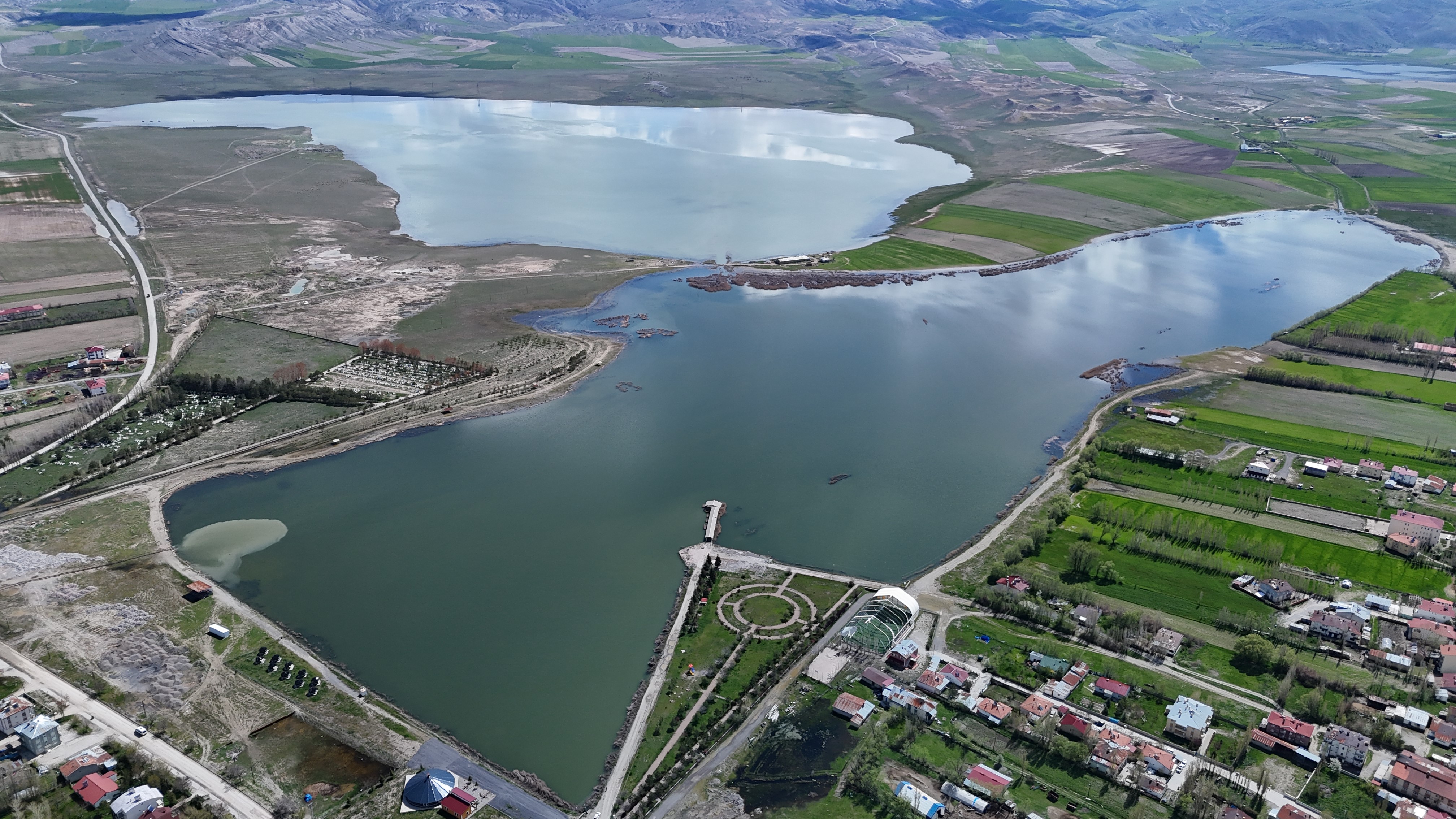 Tamamen kurumuştu, bu yıl dolup taştı. Su seviyesi yüzde 100'ün üzerinde