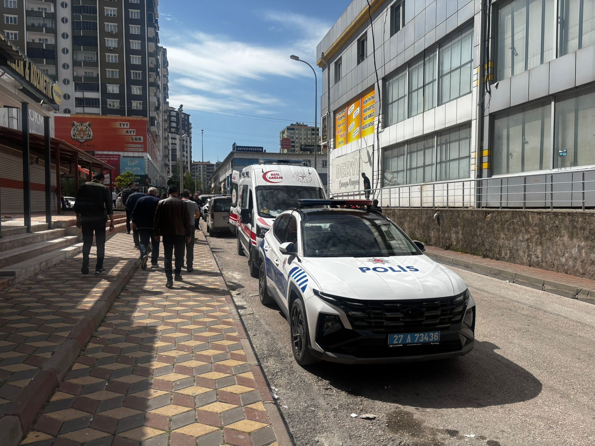 Gaziantep’te panik anları. Cezaevinden çıktı, eşini rehin aldı