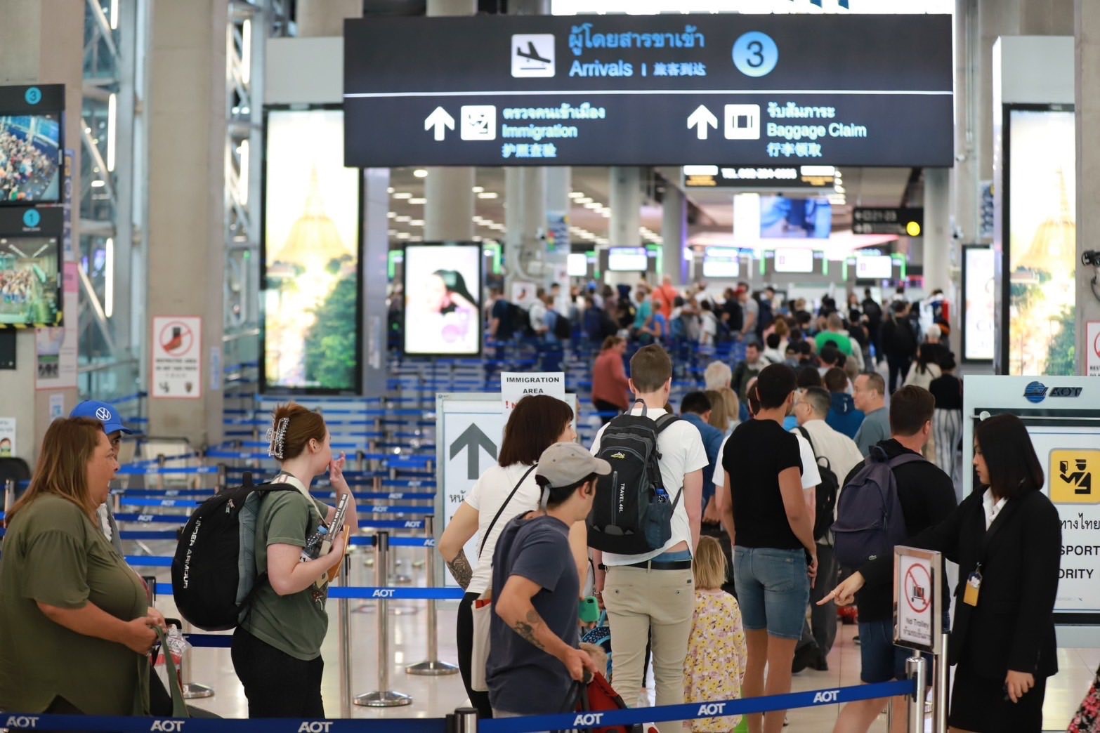Tayland'dan vizesiz giriş kararı. Süre 60 günden 30 güne indirildi