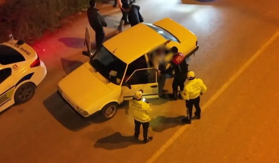 Gaziantep'te 'Narko-Alan' uygulaması: 75 araca 3 milyon TL ceza