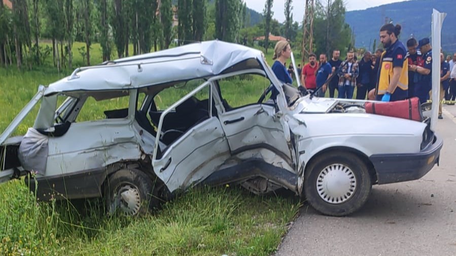 Amasya'da kaza. Dede ve torun hayatını kaybetti