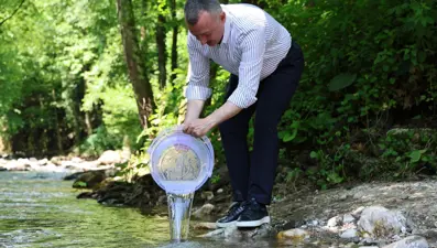 Tek seferde 50 bini Kocaeli sularına bırakıldı