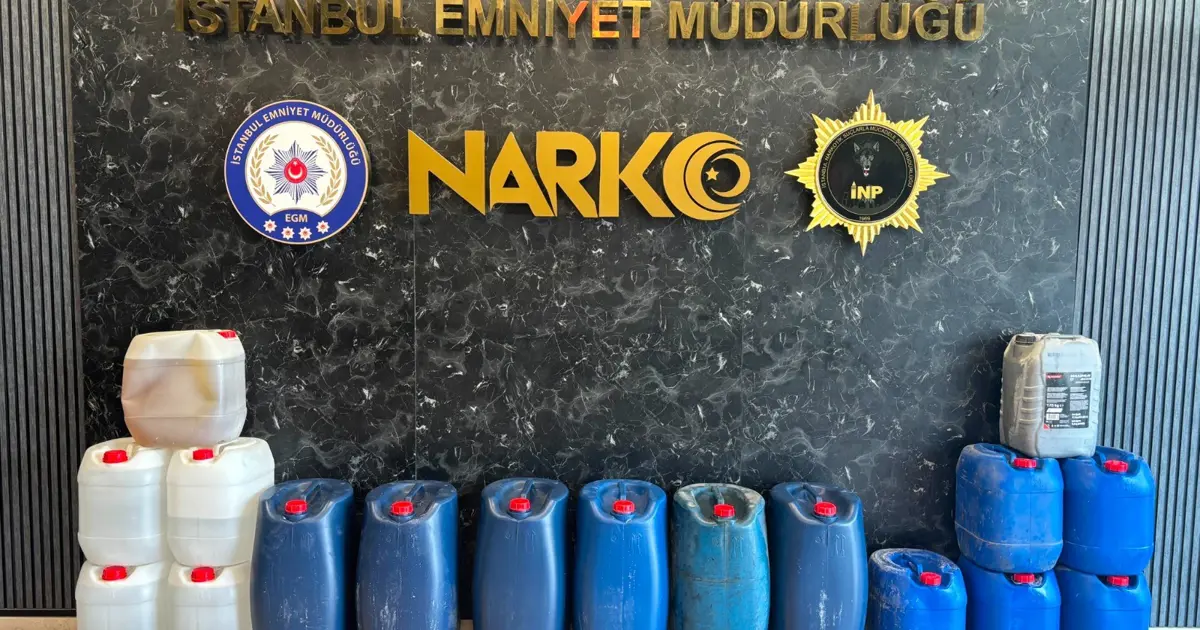 İstanbul'da uyuşturucu sevkiyatına baskın