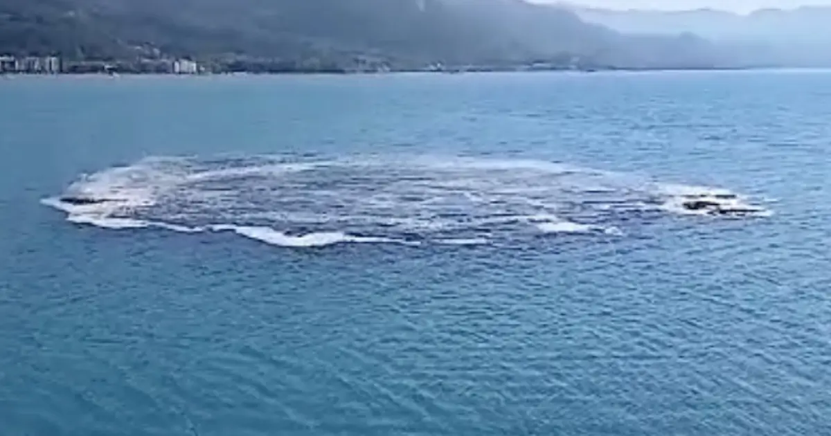 Kastamonu'da ilginç olay: Denizdeki kabarma vatandaşlarda panik yarattı