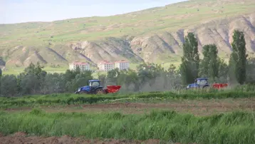 15 bin dekar alana, 3 bin 750 ton ekildi. 2026 yılı için sezon başladı