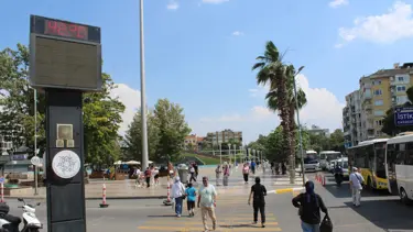Sıcaklık aniden yükseldi, termometreler 42 dereceyi gösterdi