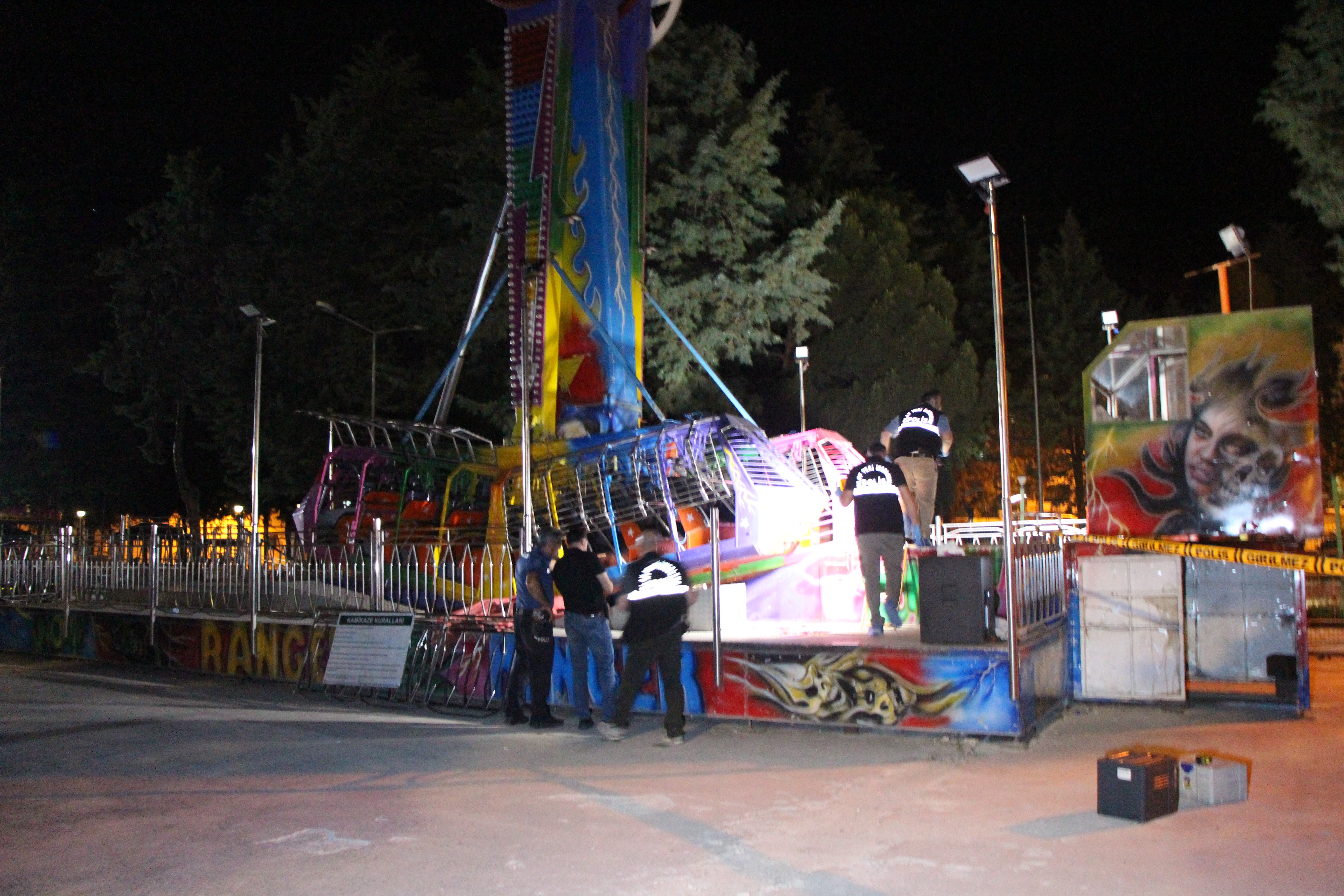 Lunaparkta ölüme iki tutuklama
