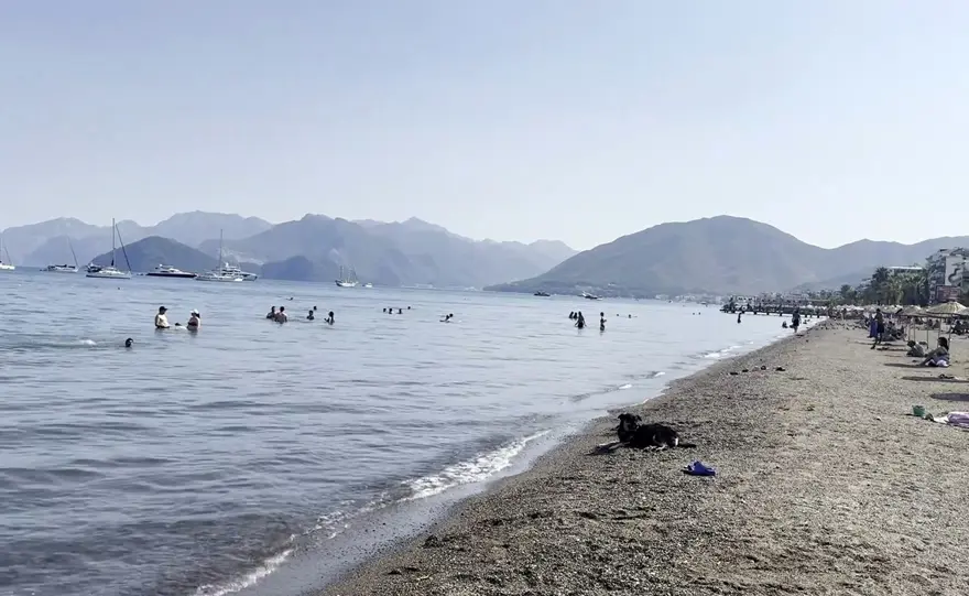 Hava sıcaklığı yükseldi. Sahil hareketlendi 2 Hava sıcaklığı yükseldi. Sahil hareketlendi 2