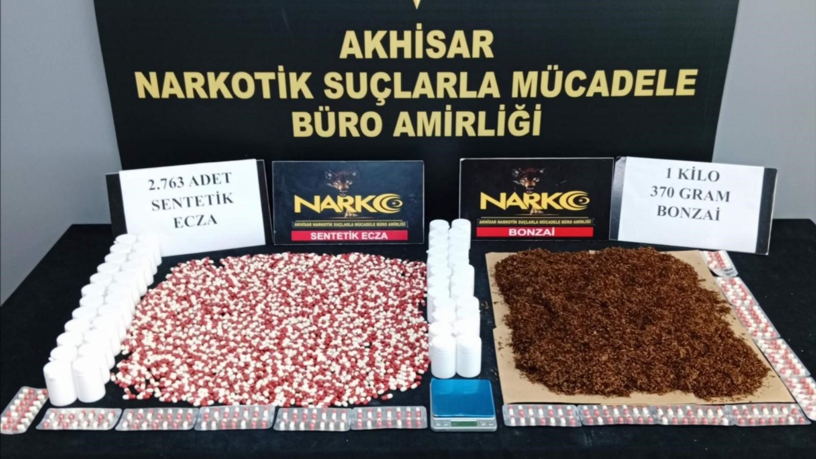 Manisa'da uyuşturucu operasyonu. 21 tutuklama