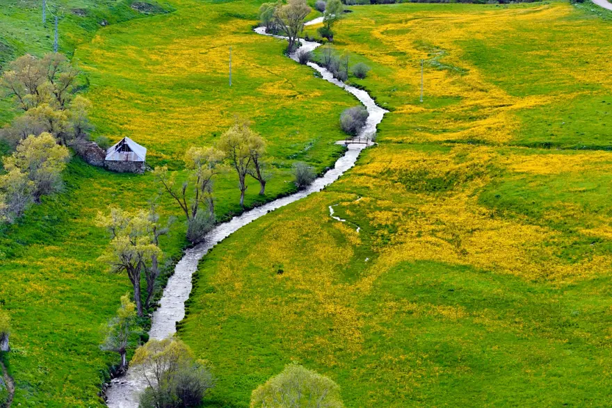 Yılda sadece 20 gün sürüyor. 2 bin 80 metre yükseklikte bulunuyor, gören dönüp bir daha bakıyor 