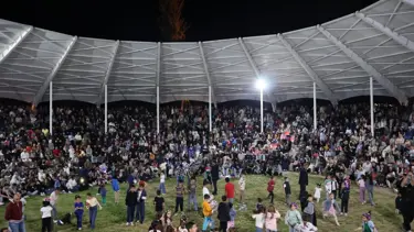 Tortum Şelalesi Festivali'nde renkli ve coşkulu anlar yaşandı