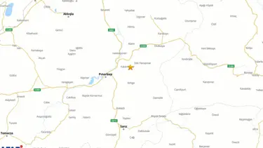 Kayseri'de deprem hareketliliği. Geceden bu yana 62 deprem meydana geldi