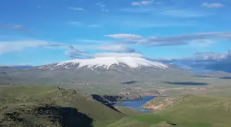Kars'ta eşsiz manzara