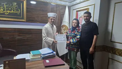 Moldovalı Walentina Düzce'de Sevgi oldu 
