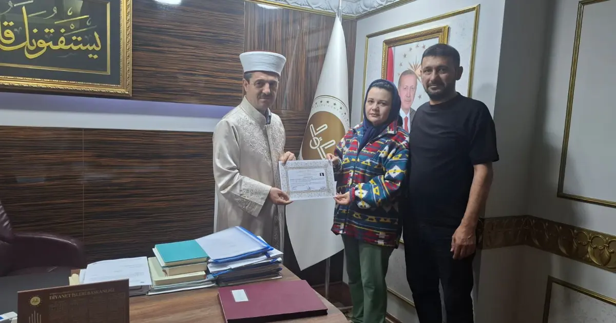 Moldovalı Walentina Düzce'de Sevgi oldu