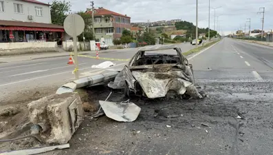 Refakatçi olarak hastaneye gidiyordu, hayatını kaybetti