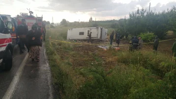 Isparta'da tur otobüsü devrildi. 5 kişi öldü, 26 kişi yaralandı