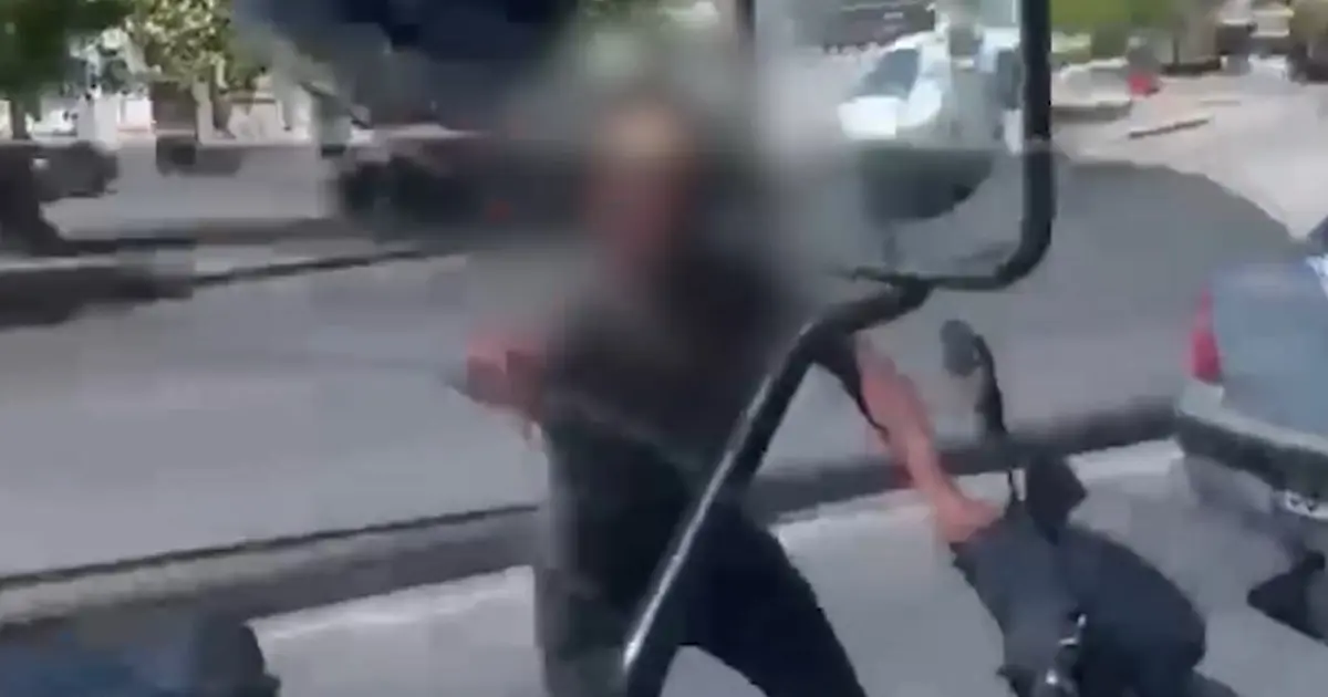 Tartıştığı sürücüye kaskını fırlatan motosikletliye 405 bin TL ceza