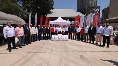 Hatay'da çiftçiye destek. 30 milyon liralık tohum dağıtıldı