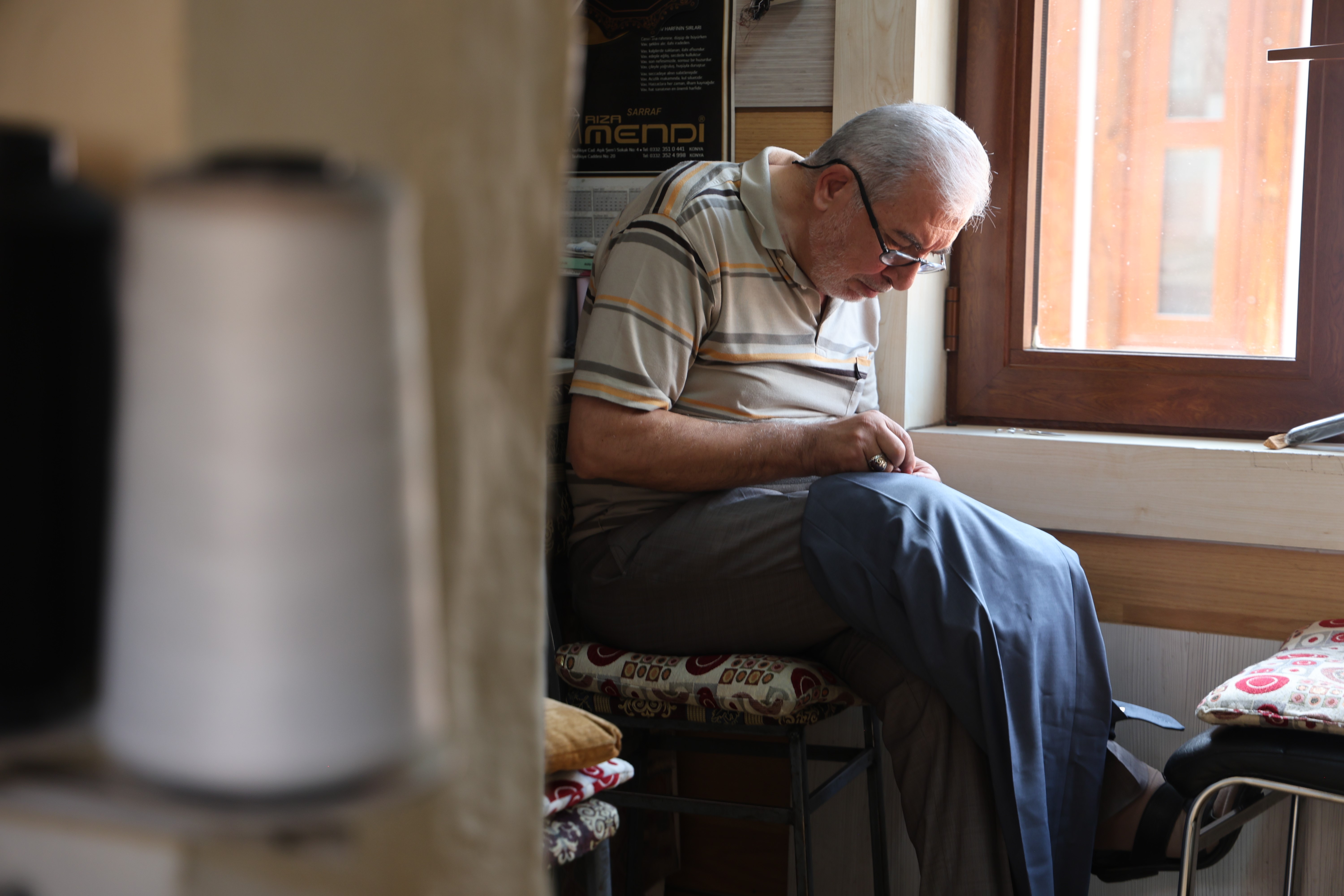 Fabrikalar bile onun işini yapamıyor. Türkiye'de bu işi yapan sadece 30-40 kişi kaldı