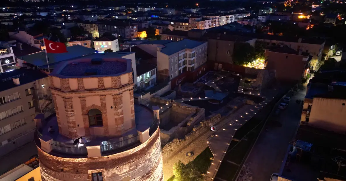 Roma Dönemi'nden Cumhuriyet'e: Edirne'nin simge yapısı yeniden ayağa kaldırıldı