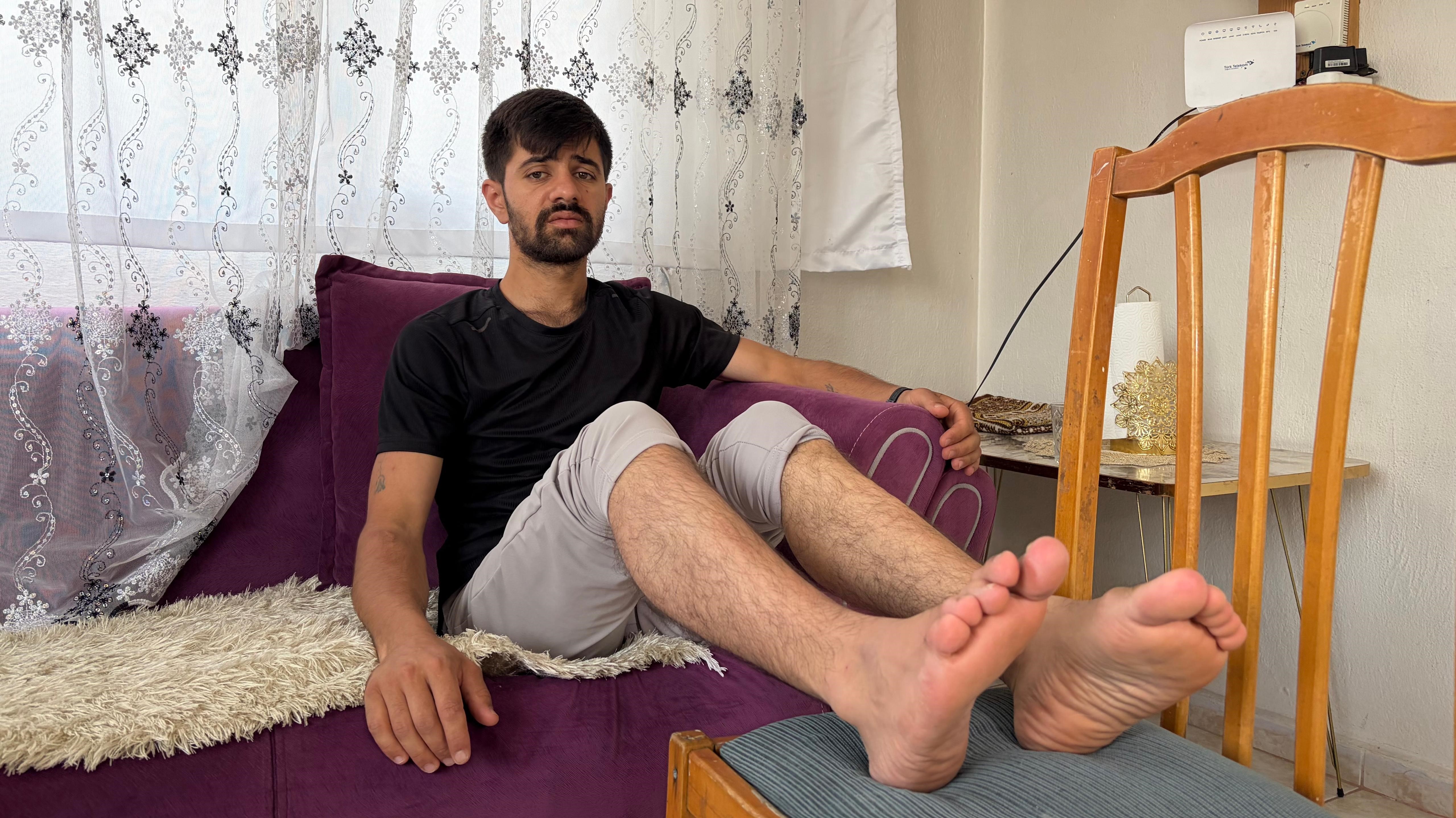 "Dişim ağrıyor" diye gitti, bacağından oldu