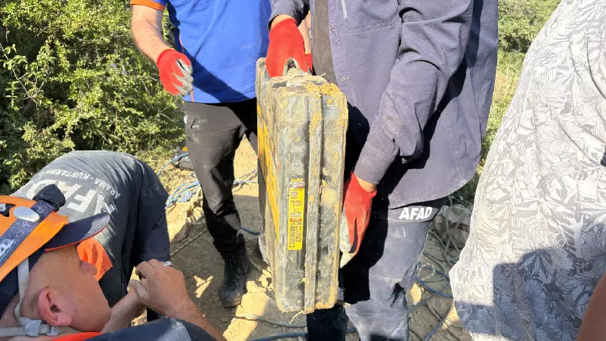 Çorum'da zamanla yarış sona erdi. Cenazeye ulaşıldı ancak çıkarılamadı 2