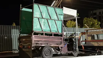 Okul inşaatından 500 bin TL'lik malzeme çalmışlardı. Yakalandılar