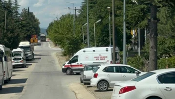 Granit fabrikasında patlama. 1 işçi hastaneye kaldırıldı