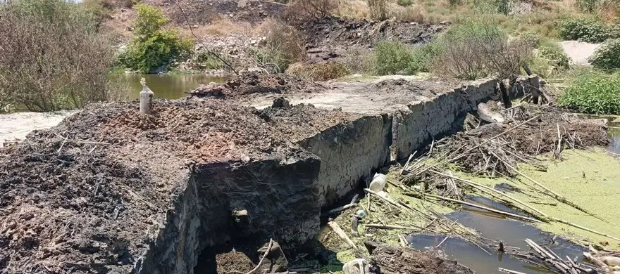 KÖPRÜ ATEŞE VERİLİNCE ZARAR GÖRDÜ 3