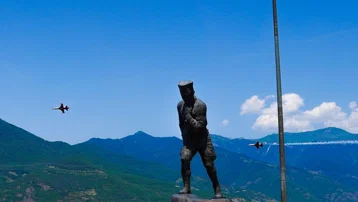 Artvin semalarında Türk Yıldızları provası