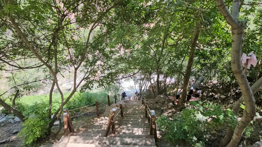 Sıcaklık artınca akın ettiler. Uğrak noktası oldu, yoğunluk yaşanıyor 1 Sıcaklık artınca akın ettiler. Uğrak noktası oldu, yoğunluk yaşanıyor 1