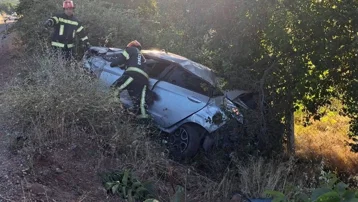 Otomobil şarampole devrildi. 23 yaşındaki sürücü hayatını kaybetti