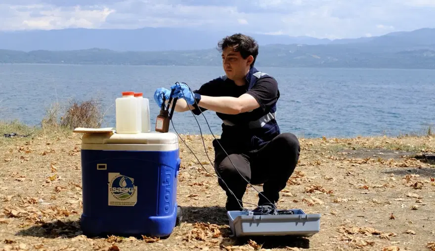 Sosyal medyada gündem olmuştu. Sapanca Gölü'ndeki pamuksu yapının sırrı çözüldü 4