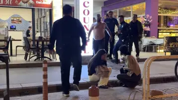 Tuvalet sırası yüzünden kavga eden şahıs ortalığı birbirine kattı