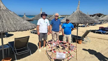 Caretta caretta 5 yıl sonra Didim'de aynı noktaya yuva yaptı