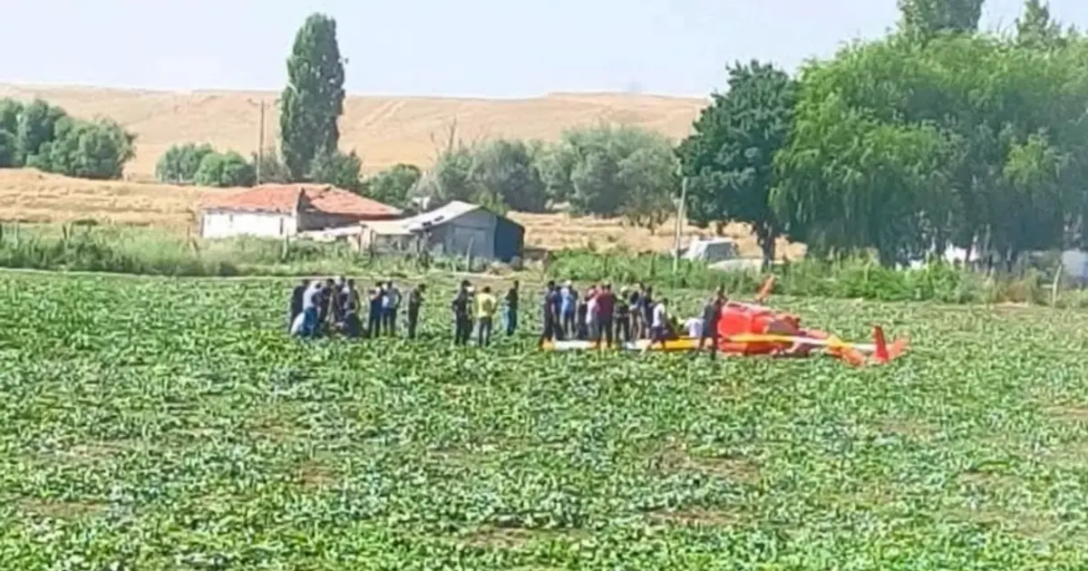 SON DAKİKA: Ankara'da eğitim helikopteri düştü. Ekipler bölgeye sevk edildi