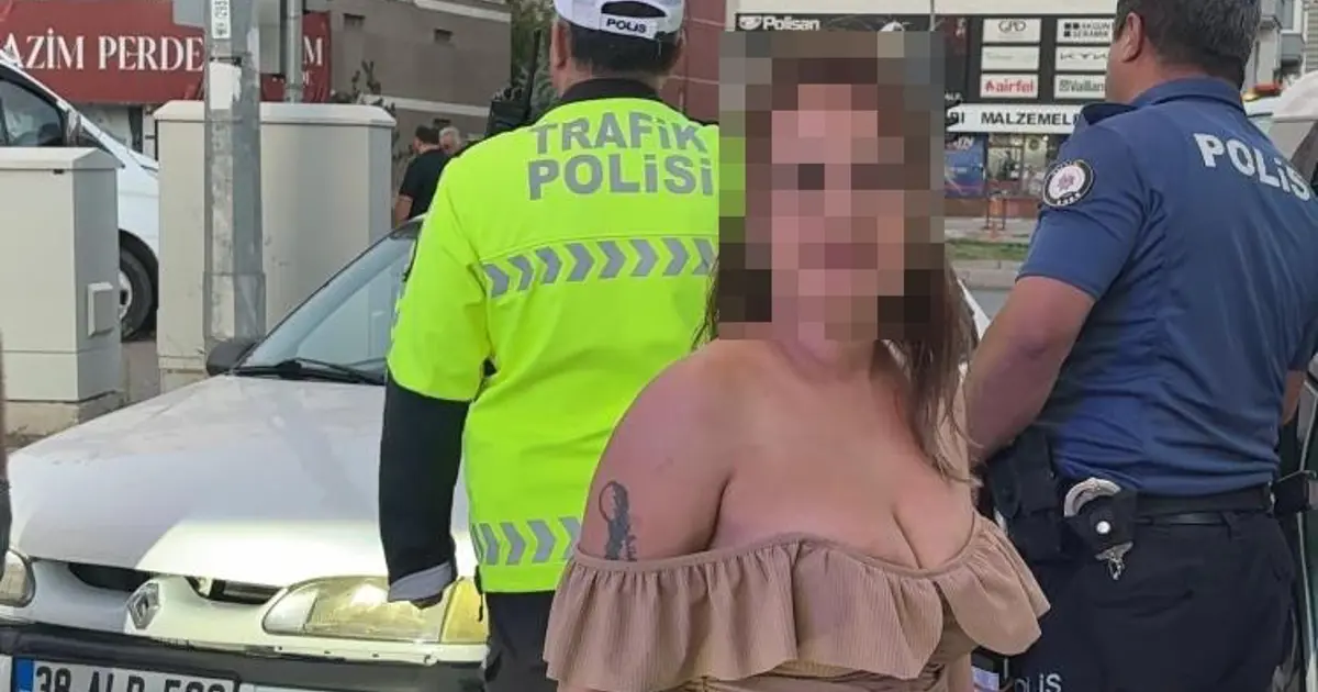 Alkollü aday sürücü ekiplere zor anlar yaşattı, otomobilin çekileceğini anlayınca direndi