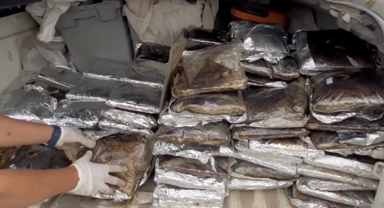 Tırda 132 kilo esrar ele geçirildi