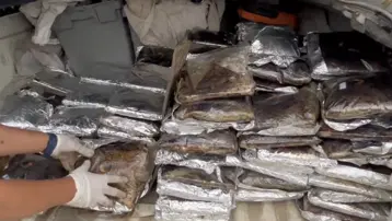 Tırda 132 kilo esrar ele geçirildi
