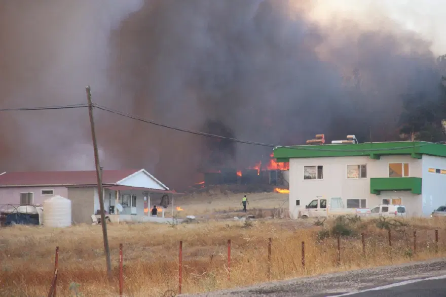 Çanakkale'deki orman yangını kontrol altında 